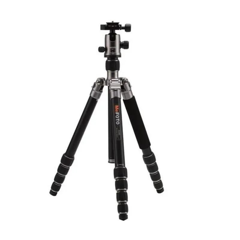 MeFOTO GlobeTrotter Travel Tripod Kit Aluminum Leg  Titanium