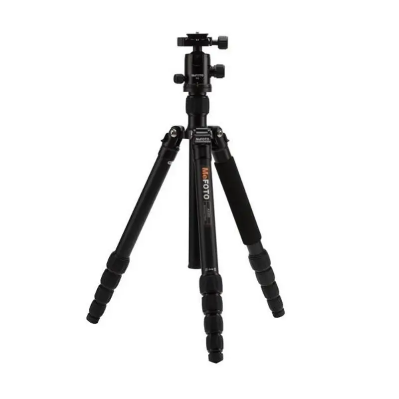 MeFOTO GlobeTrotter Travel Tripod Kit Aluminum Legs  Black
