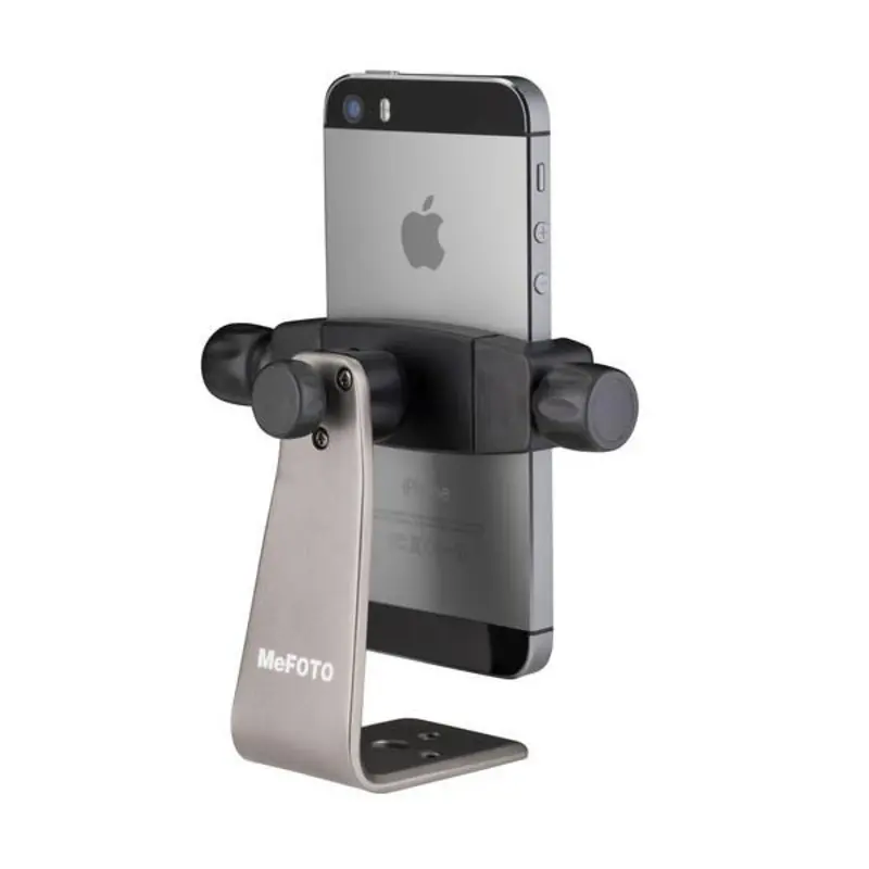 MeFOTO SideKick360 Mobile Phone Holder  Titanium