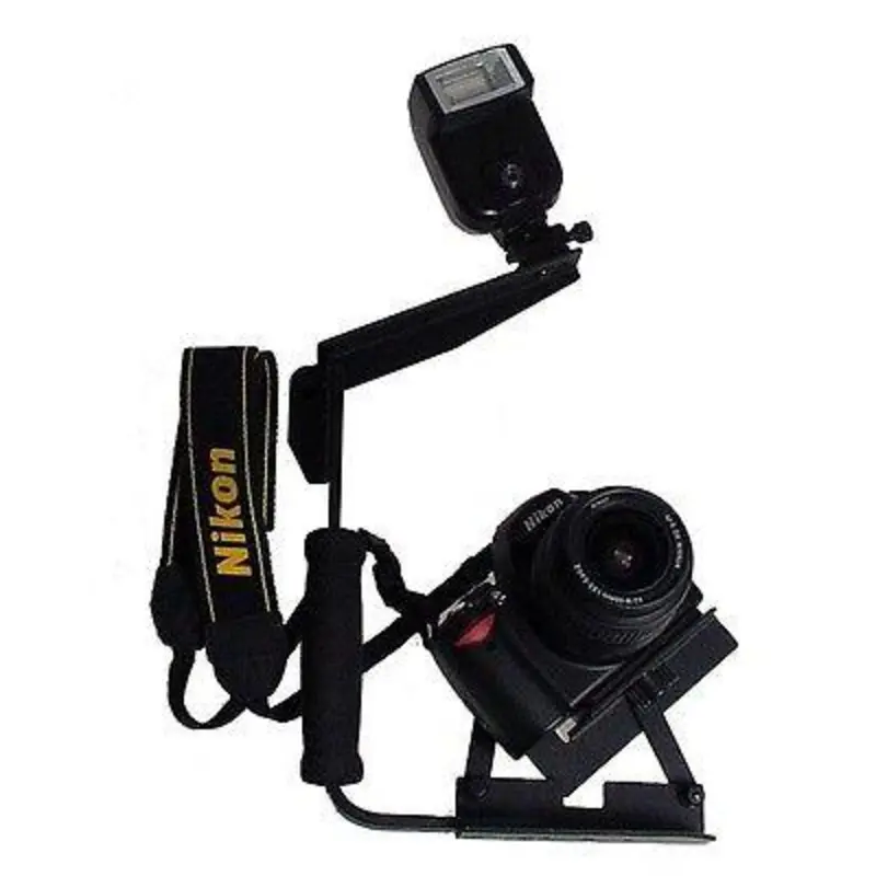 Speedy Camera Rotating Flash Bracket for DSLR Camera