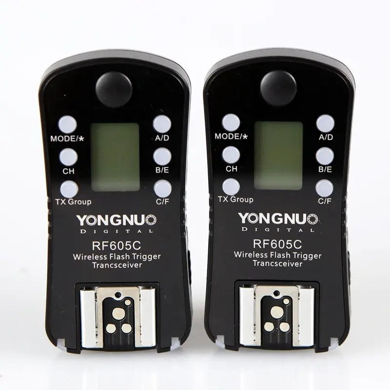 Yongnuo RF-605C Wireless 2.4GHz Flash Trigger Set for Canon
