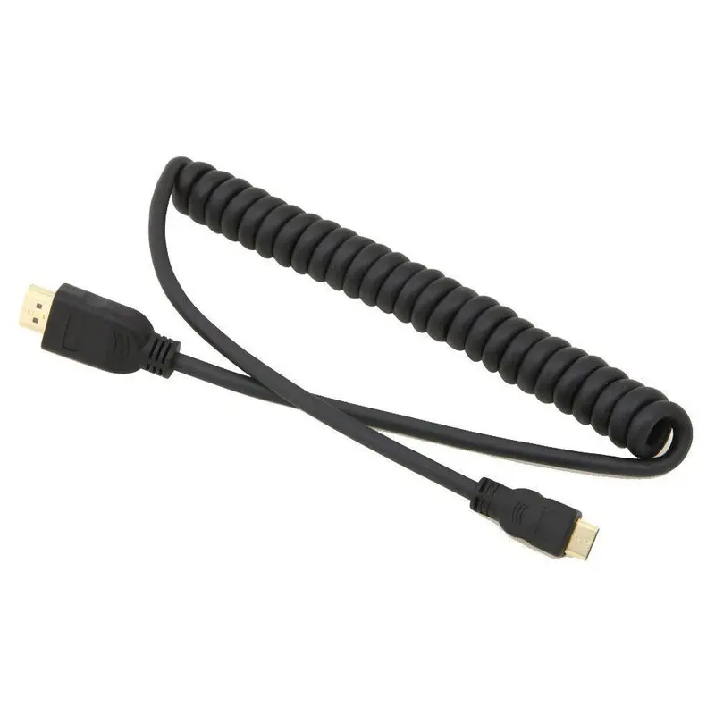 Kamerar 0.6m HDMI Spring Cable for DSLR Field Monitors