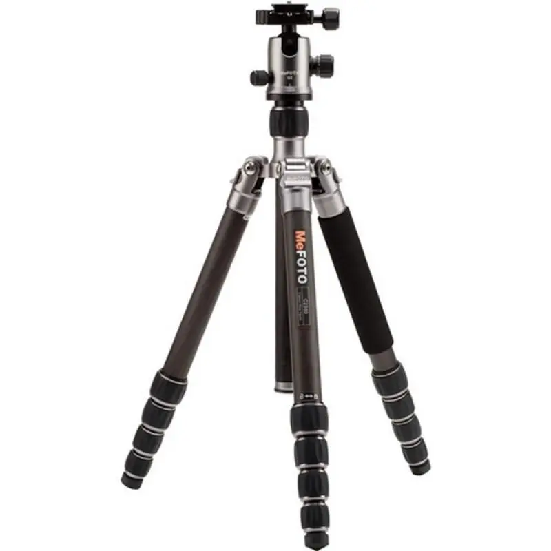 MeFOTO GlobeTrotter Travel Tripod Kit Carbon Fibre - Titanium