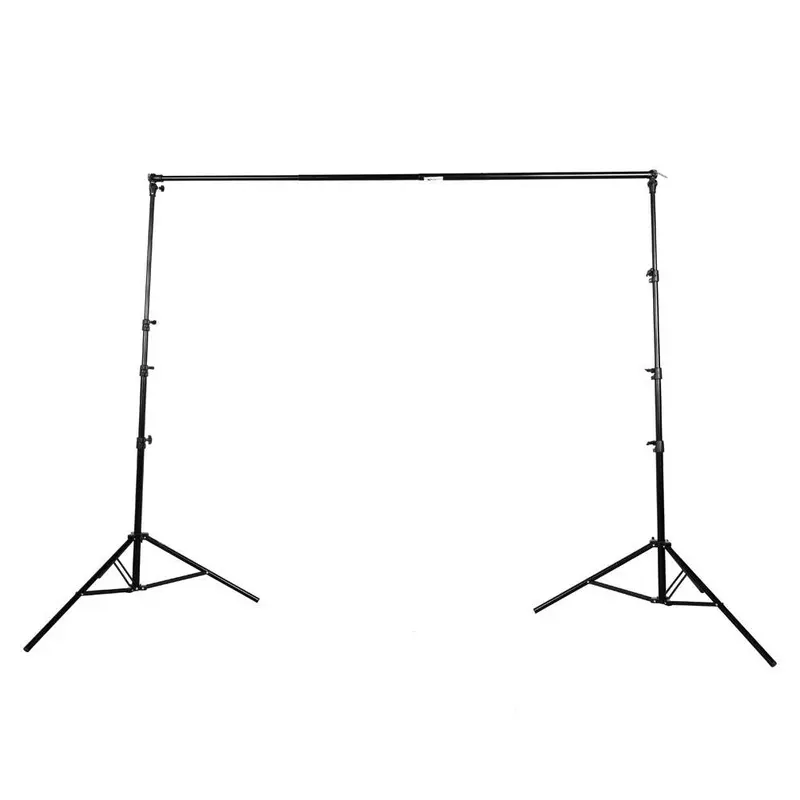 Spectrum 3.0M x 2.8M Heavy Duty Telescopic Pole Backdrop Stand 8kg Load - Bundle