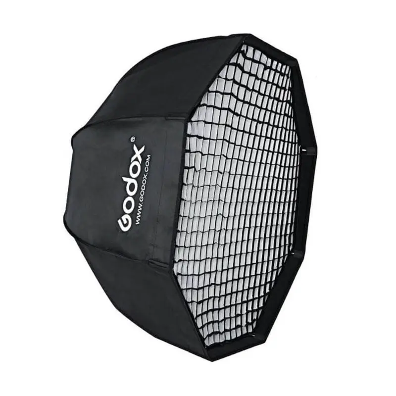 Godox 80cm / 31.5" Collapsible Octagon Softbox with Grid Light Modifier (Bowens)