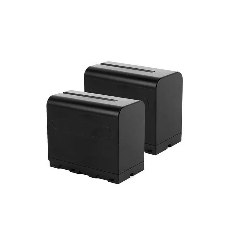 2 x Sony NP-F970 Rechargeable 6000mAh Batteries Replacement (Generic) - Bundle