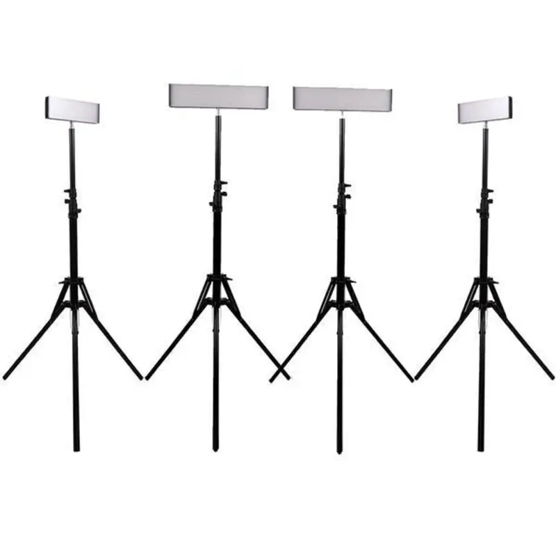 LED light Youtube Video Home Lighting Kit - 'QUAD' Crystal Luxe - Bundle