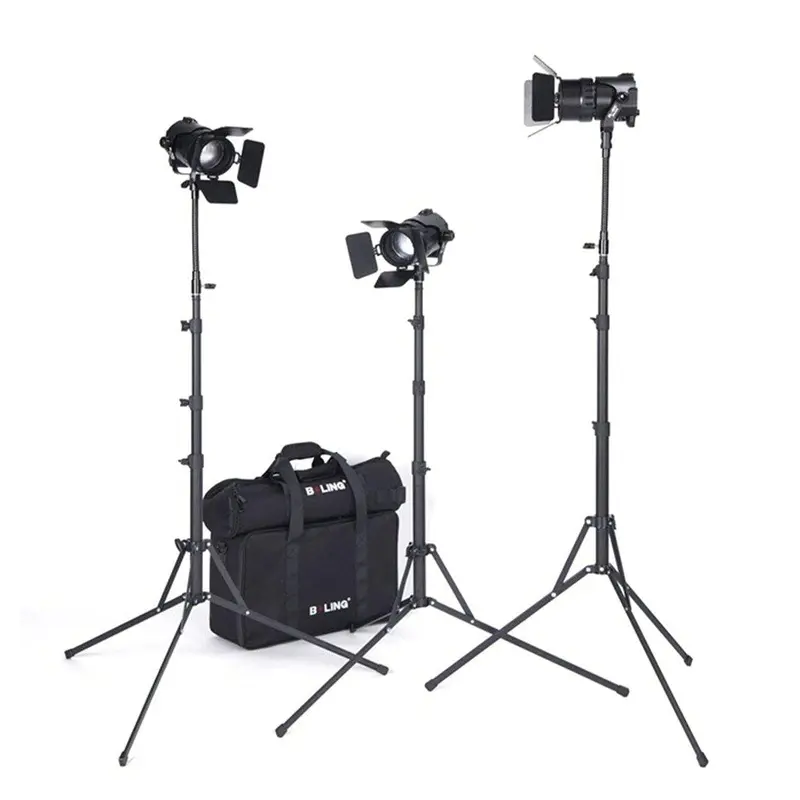 Boling BL-50C 50W Bi-Colour 2500K-5800K LED Continuous Lighting Kit