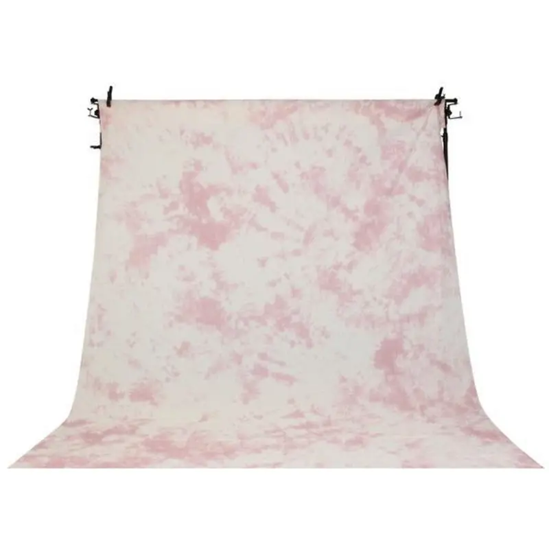 Spectrum Kaleidoscope Series Mottled Cotton Muslin Backdrop 3M x 5M - Soft Fairy Floss