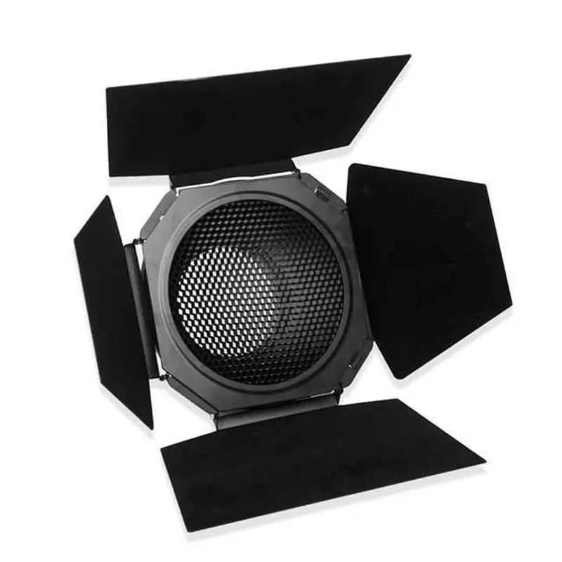 Aputure 4-Leaf Barndoor with Gel Holder S-Type Mount