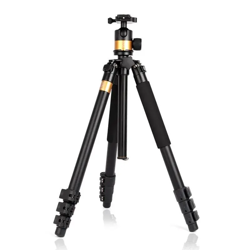 Beike QZSD Q610 Aluminium Convertible Tripod and Monopod with Ball Head