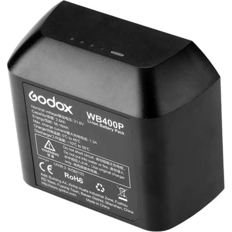 Godox WB400P Li-Ion Battery for AD400Pro Flash Head