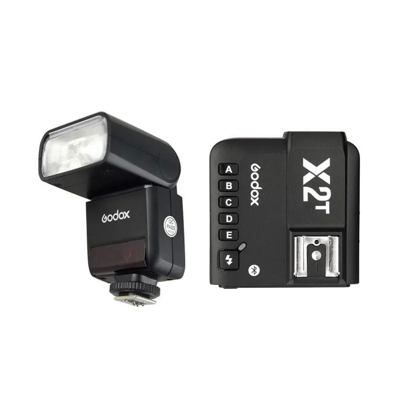 Godox TT350C 2.4G TTL HSS Speedlite Flash and X2T-C trigger kit for Canon - Bundle