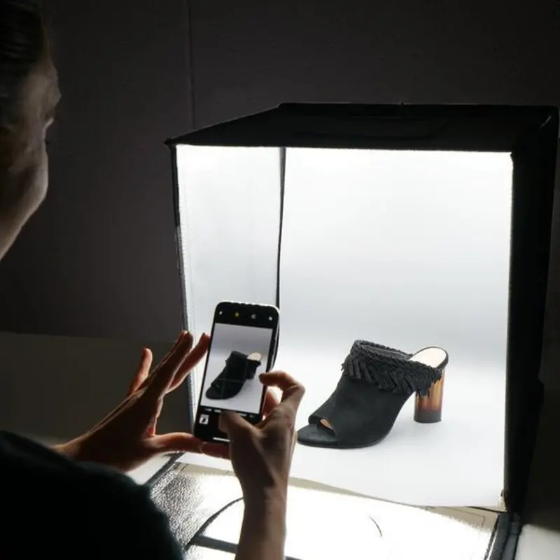 Spectrum 'STUDIO BUDDY' 16" (40CM) Foldable Product Photo LED Light Box