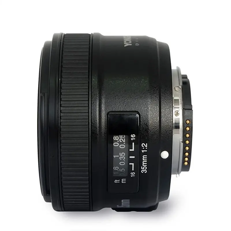 Yongnuo YN35mm f/2 AF/MF Standard Prime Lens for Nikon F