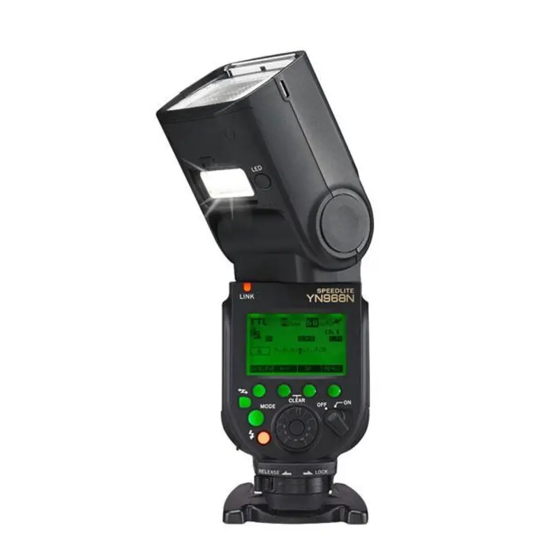 Yongnuo YN968NII Wireless TTL HSS Speedlite Flash with LED for Nikon