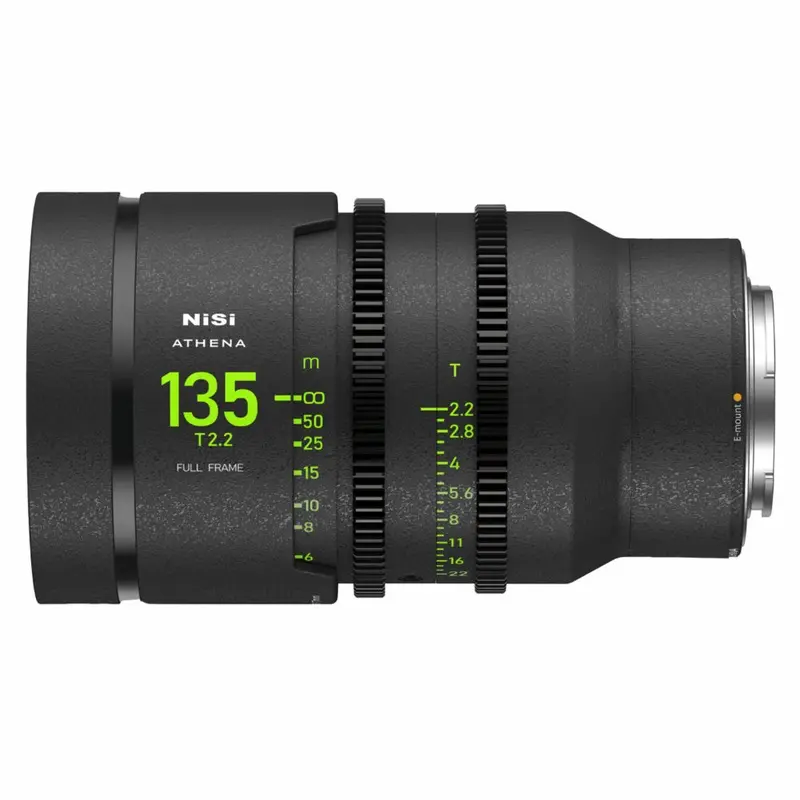 NiSi 135mm ATHENA Prime Full Frame Cinema Lens T2.2 (No Drop In Filter)