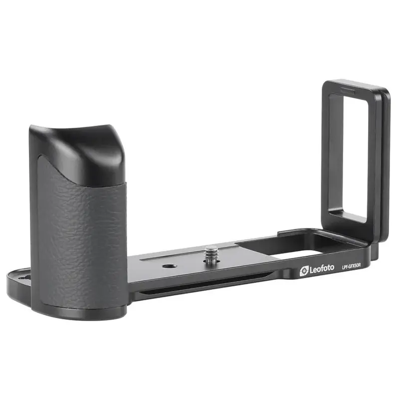 Leofoto LPF-GFX-50R L-Bracket with Hand Grip for Fujifilm GFX-50R
