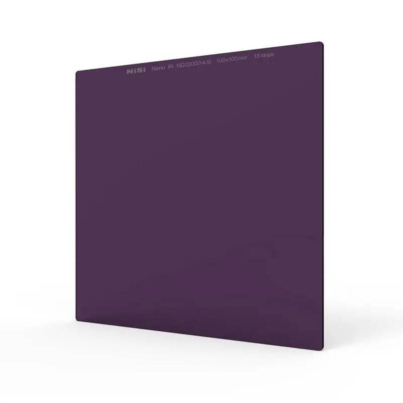 Nisi 100x100mm Nano IR Neutral Density filter  ND32000 (4.5)  15 Stop Super Stopper