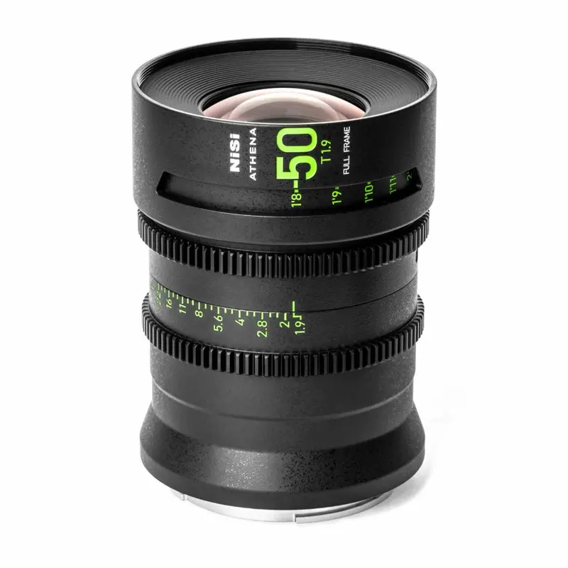 NiSi 50mm ATHENA Prime Full Frame Cinema Lens T1.9 (No Drop In Filter)