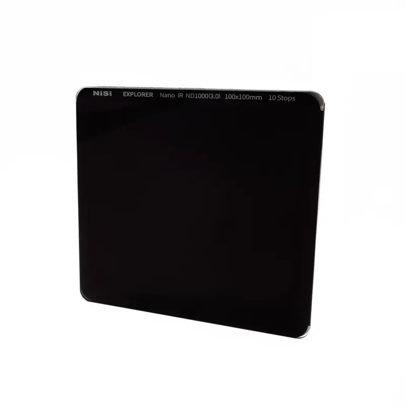 NiSi Explorer Collection 100x100mm Nano IR Neutral Density filter  ND1000 (3.0)  10 Stop