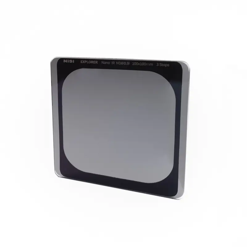 NiSi Explorer Collection 100x100mm Nano IR Neutral Density filter  ND8 (0.9)  3 Stop