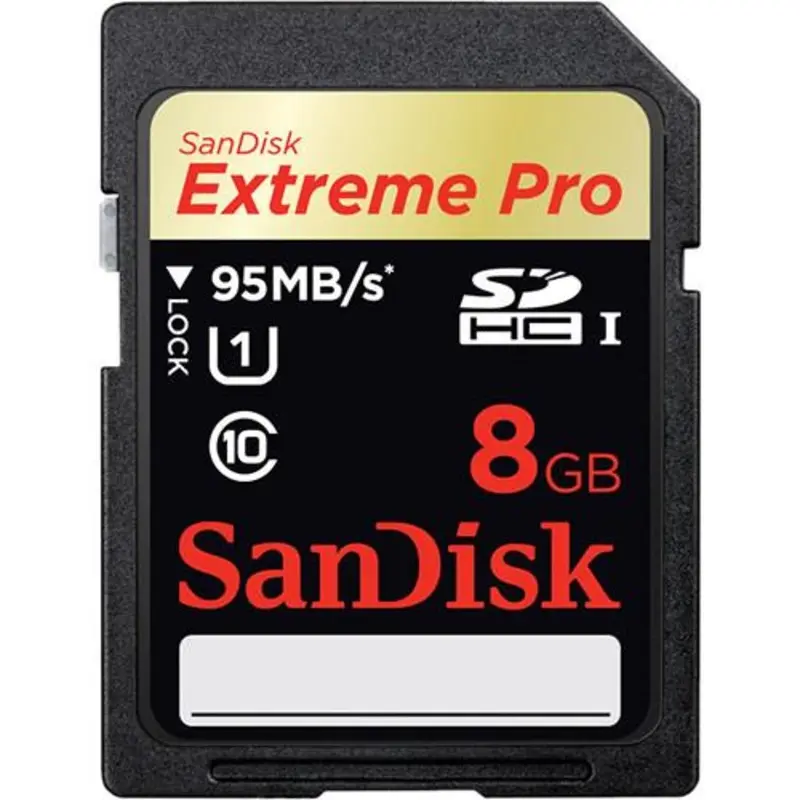 SanDisk EXTREME PRO SDHC CLASS 10 CARDS Read 95MB/s Write Speed 633x