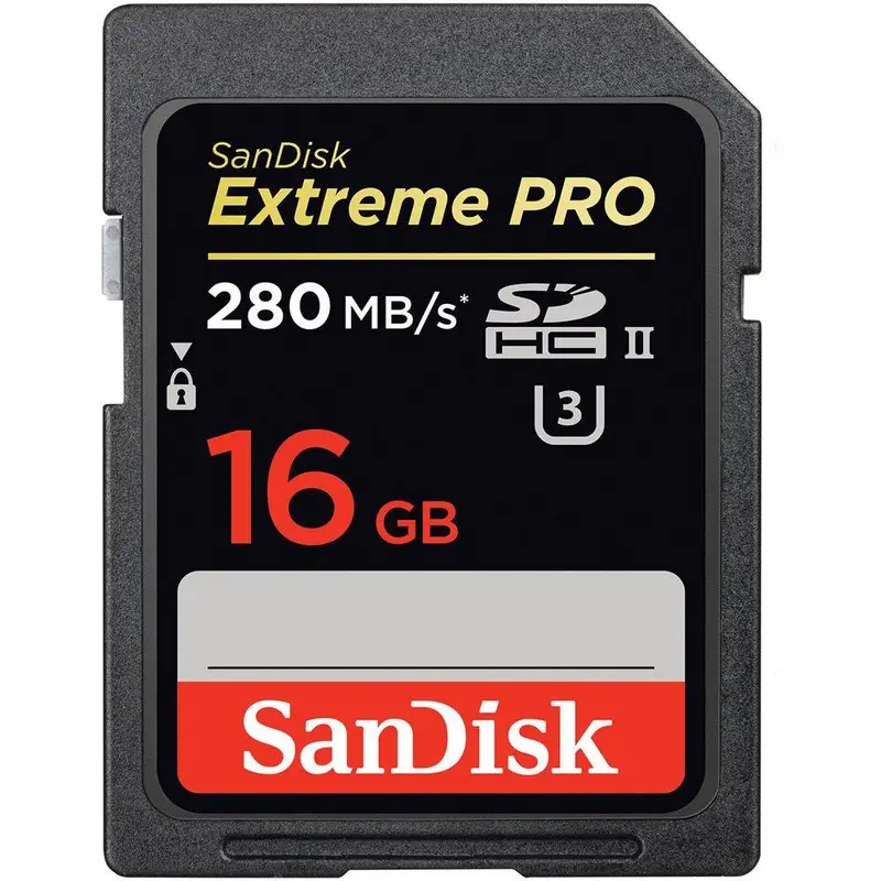 Sandisk Extreme PRO SDHC CLASS U3 CARDS Read 280MB/s Write Speed 1667x