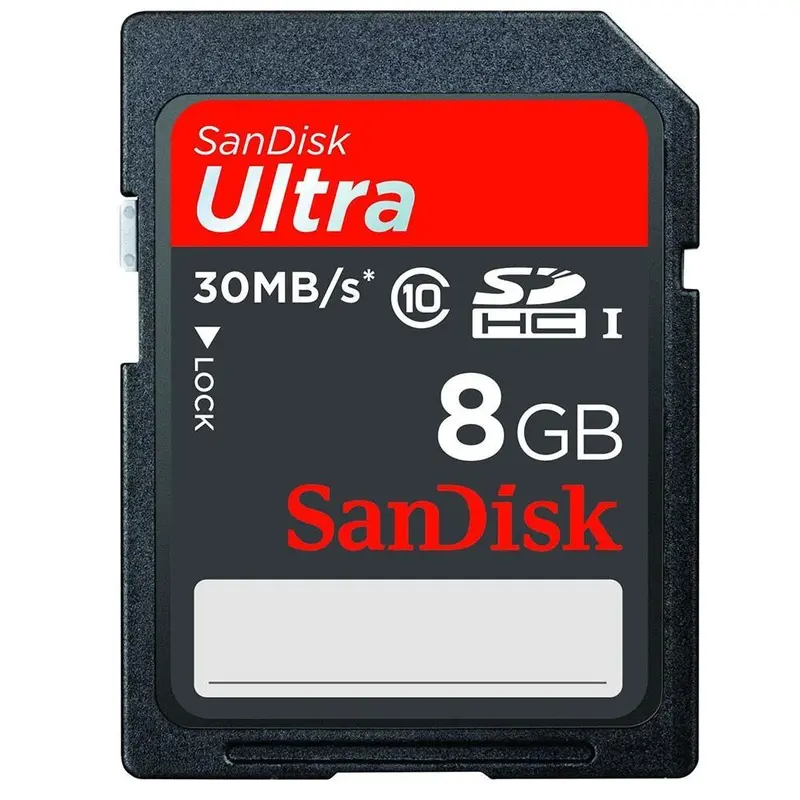 SanDisk ULTRA CLASS 10 SDHC/ SDXC CARDS Read 30MB/s Write Speed 200x