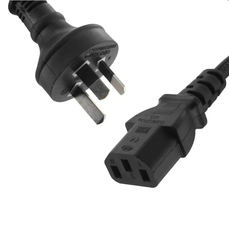 Spectrum Power Lead Cable Cord Male AC to Female IEC - 2m AU Kettle Plug