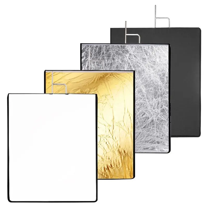 Metal Flag 4-in-1 60 x 75cm Panel Diffuser and Reflector for Boom Arm