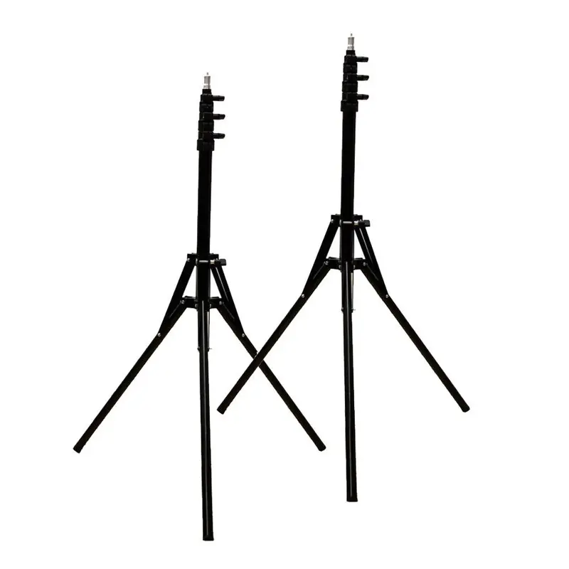 2 x Spectrum 180cm Collapsible Photography Portable Light Stand - Bundle