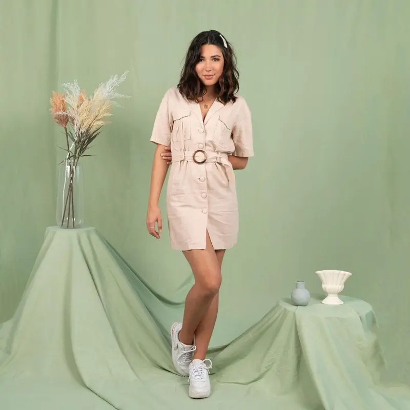 Spectrum 'Pastel Palette' Muslin Backdrop 3M x 6M - Holy Guacamole Green