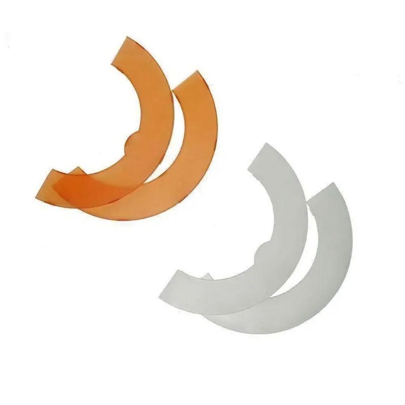 White & Orange Colour Diffuser Filter Set for  13" Ring Light