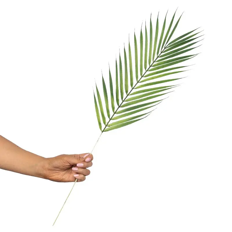 Artificial 64cm Palm Leaf Stem Photography Styling Prop