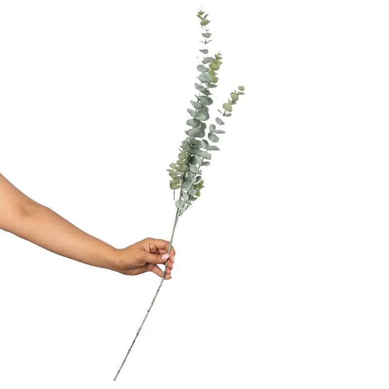 Artificial 74cm Eucalyptus Bush Stem Photography Styling Prop