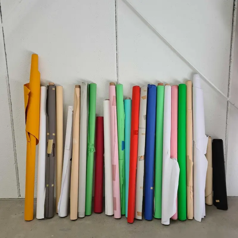 Spectrum Non-Reflective Half Paper Roll Backdrop Sample/Demo/Used Bundle 3