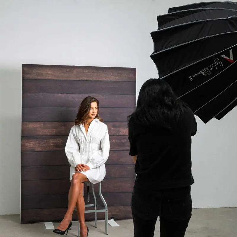 Easiframe Double Sided Free Standing Backdrop Frame and Background Set
