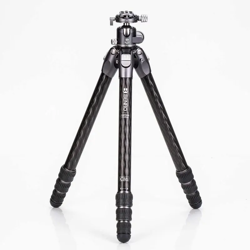 Benro Tortoise Columnless Carbon Fiber Three Series Tripod with GX35 Ball Head