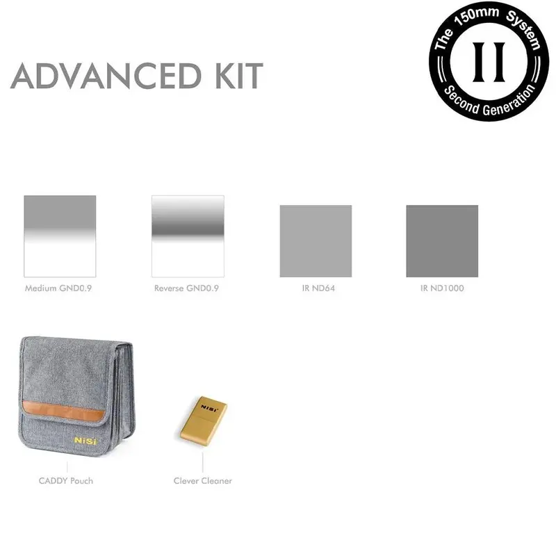 NiSi Filters 150mm System Advance Kit Second Generation II