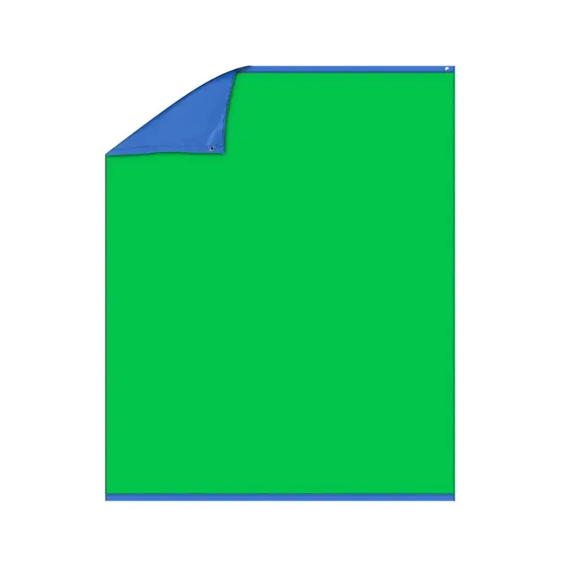 Reversible Chromakey Green/Blue Screen Streaming Curtain Backdrop (1.5m x2m)