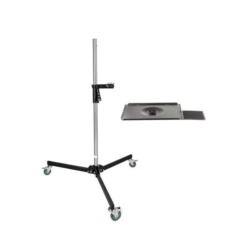 Rolling Studio Laptop Setup With Godox 240FS Stand and LSA-12 Tray - Bundle