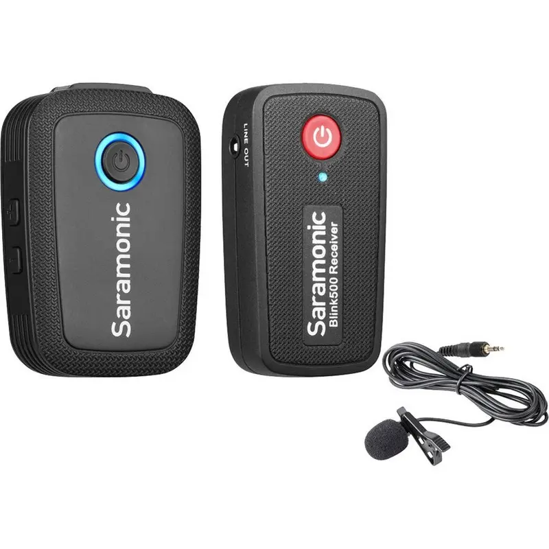 Saramonic Blink 500 B1 (RX+TX) 2.4G Wireless Microphone Kit for Camera & Smartphone