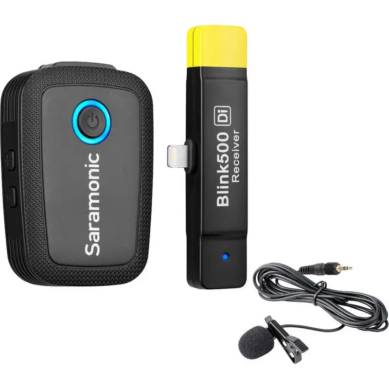 Saramonic Blink 500 B3 (RXDi+TX) 2.4G Wireless Microphone Kit for iOS Devices