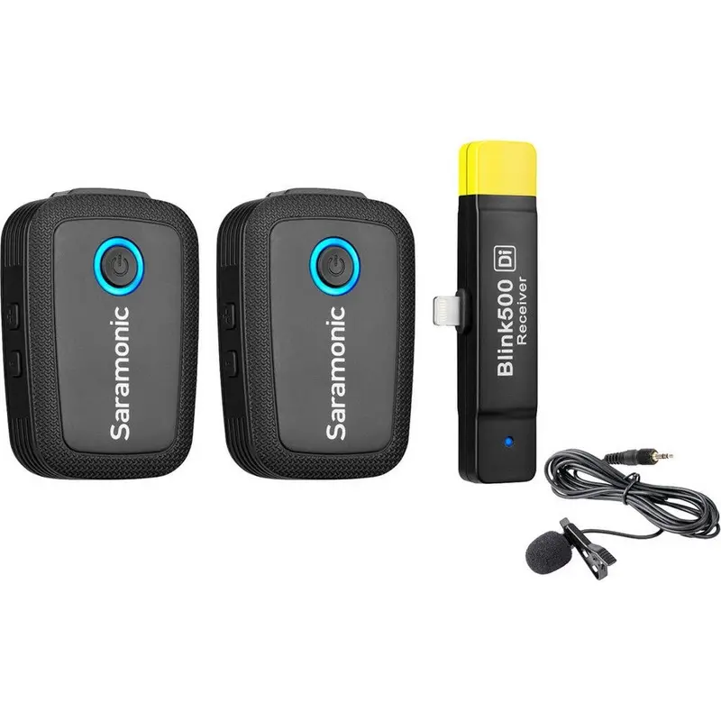 Saramonic Blink 500 B4 (RXDi+TX+TX) 2.4G Wireless Microphone Kit for iOS Devices