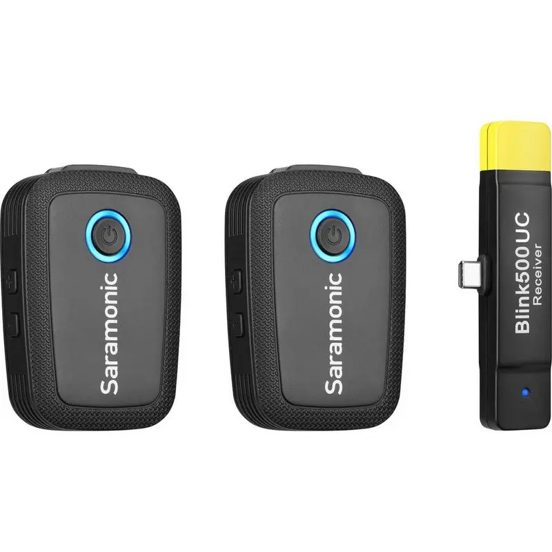 Saramonic Blink 500 B6 (TX+TX+RXUC) 2.4G Wireless Microphone System for USB-C Devices