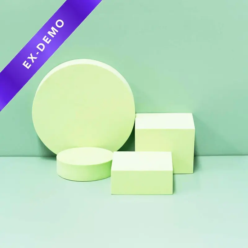Geometric Foam Styling Props For Photography - Mint Green 4 Pack (DEMO)