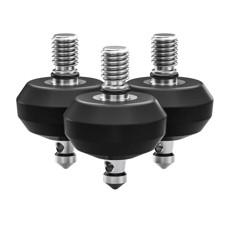 Leofoto TFV Tripod Rubber Feet with Retractable Spikes for 3/8" Threaded Legs