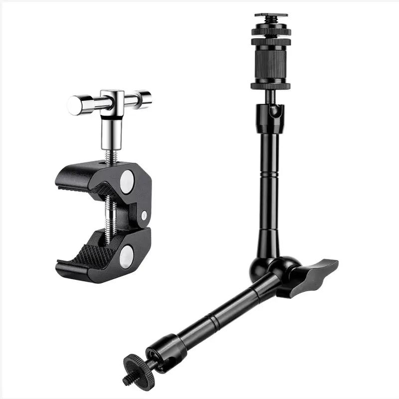 Fomito 11" Articulating Magic Arm with Super Clamp