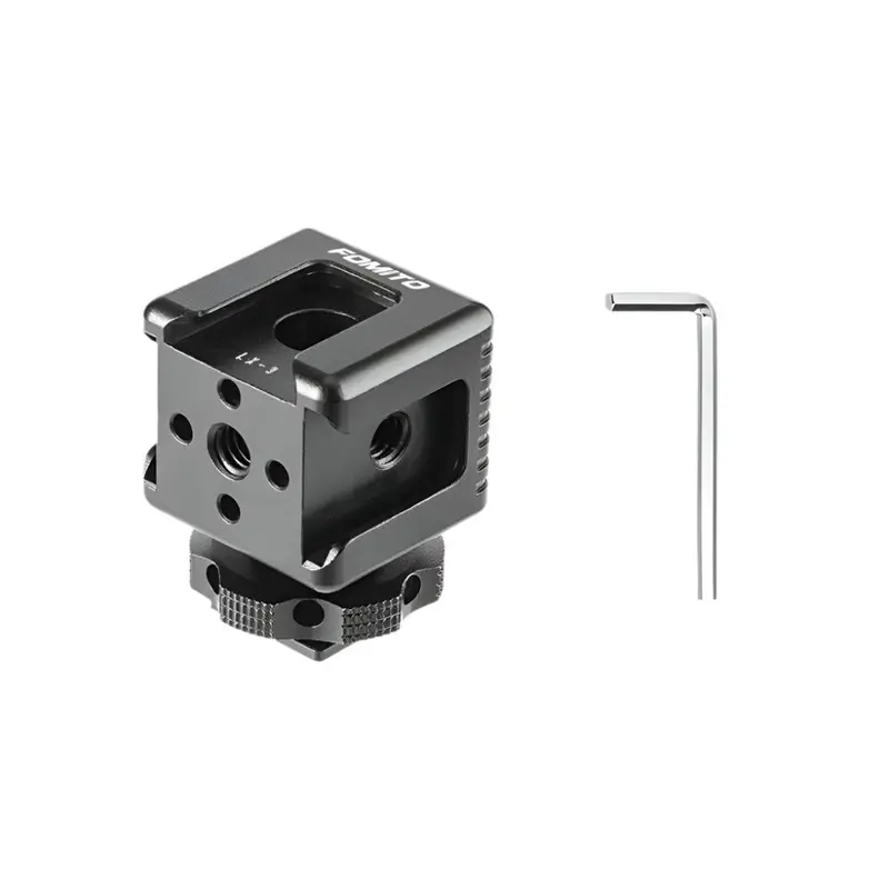 Fomito LX-3 Three-Way Cold Shoe Adapter
